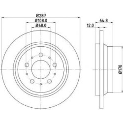 Jeu Disques Mintex MDC1434C