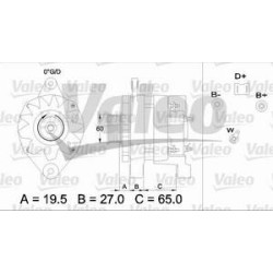 Alternateur Valeo 436372