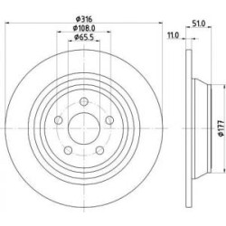 Jeu Disques Mintex MDC2799C