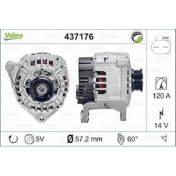 Alternateur Valeo 437176