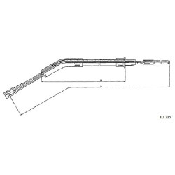 Cable de freins Cabor 10.715