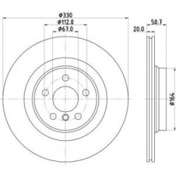 Jeu Disques Mintex MDC2893C