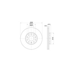 Lot de 2 Disque (x1) TEXTAR 92057605