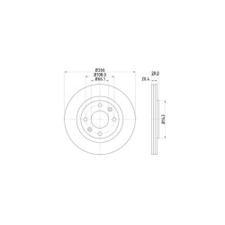 Lot de 2 Disque (x1) TEXTAR 92048103