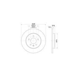 Lot de 2 Disque (x1) TEXTAR 92137003