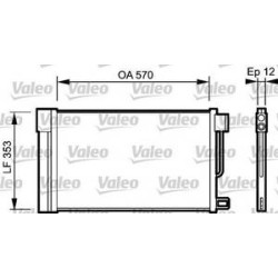 Condenseur Valeo 818193