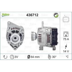 Alternateur Valeo 436712