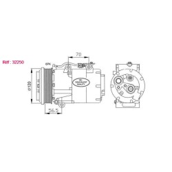 Compresseur NRF 32250