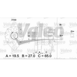 Alternateur Valeo 433444