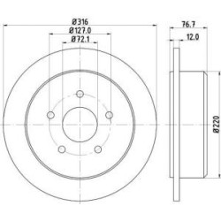 Jeu Disques Mintex MDC2297