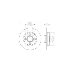 Lot de 2 Disque (x1) TEXTAR 92202103