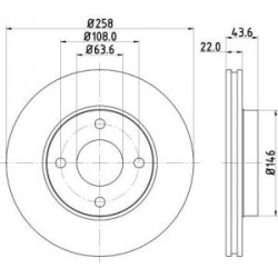 Jeu Disques Mintex MDC1030C