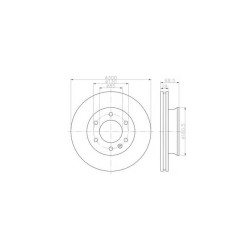 Lot de 2 Disque (x1) TEXTAR 93143203