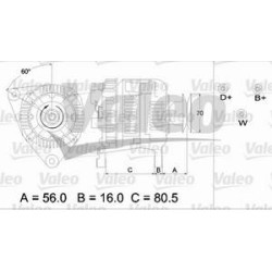 Alternateur Valeo 436682