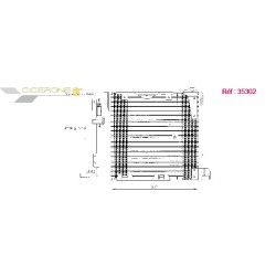 Condenseur NRF 35302