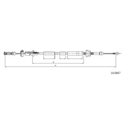 Cable divers Cabor 10.0867