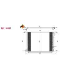 Condenseur NRF 35931