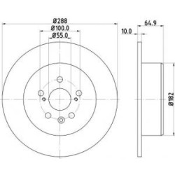 Jeu Disques Mintex MDC1585