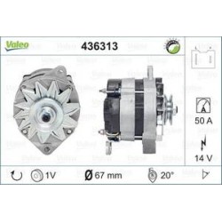 Alternateur Valeo 436313