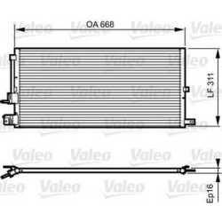 Condenseur Valeo 814199