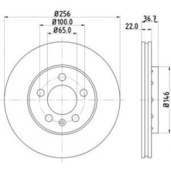 Jeu Disques Mintex MDC1019C