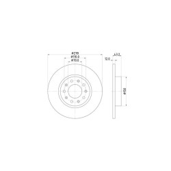 Lot de 2 Disque (x1) TEXTAR 92221003