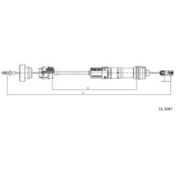 Cable divers Cabor 11.3047