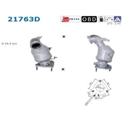 Catalyseur AS 21763D