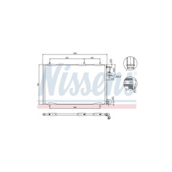 Condenseur NISSENS 94855