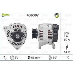 Alternateur Valeo 436387