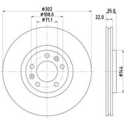 Jeu Disques Mintex MDC2187