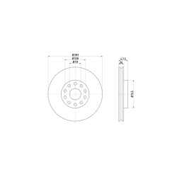 Lot de 2 Disque (x1) TEXTAR 92093900