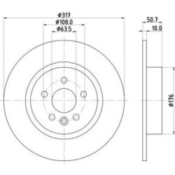 Jeu Disques Mintex MDC2852C