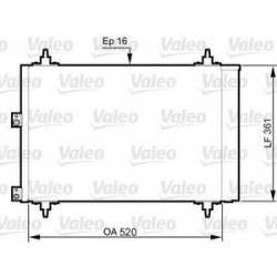 Condenseur Valeo 814080