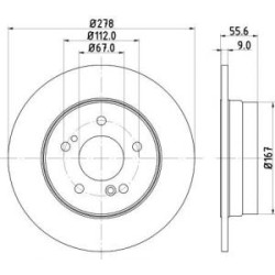 Jeu Disques Mintex MDC855C