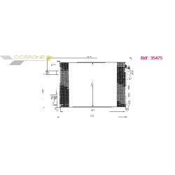 Condenseur NRF 35475