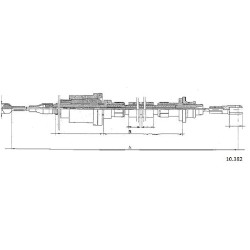 Cable divers Cabor 10.382