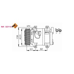 Compresseur NRF 32211G