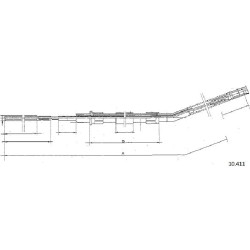 Cable de freins Cabor 10.411