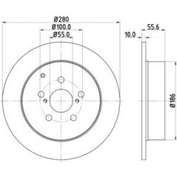 Jeu Disques Mintex MDC1696C