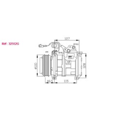 Compresseur NRF 32552G