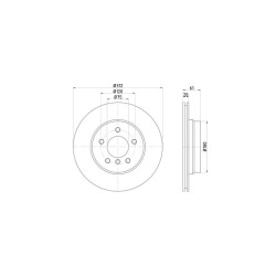 Lot de 2 Disque (x1) TEXTAR 92098703