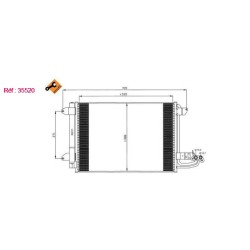 Condenseur NRF 35520