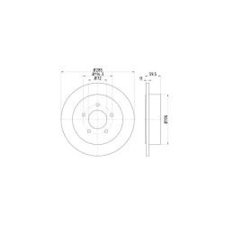 Lot de 2 Disque (x1) TEXTAR 92169403