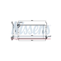 Condenseur Nissens 94530