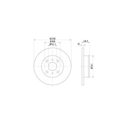 Lot de 2 Disque (x1) TEXTAR 92065500