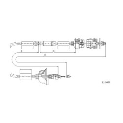 Cable divers Cabor 11.3064