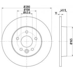 Jeu Disques Mintex MDC2529C