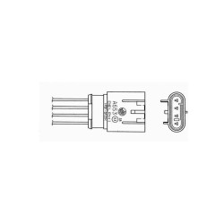 Sonde Lambda NGK OZA641-A1