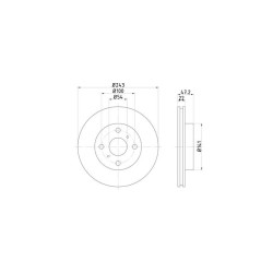 Lot de 2 Disque (x1) TEXTAR 92049900